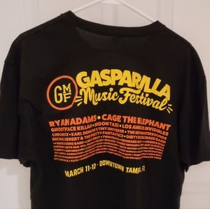Gasparillo Music Festival Tampa Fl 2017 Florida Black Tshirt